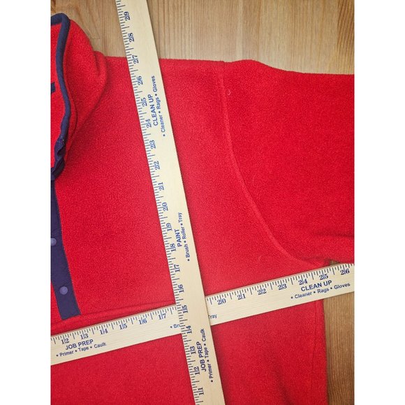 L.L. Bean Mens Sweater Fleece Quarter-Snap Pullover Large - Picture 7 of 7